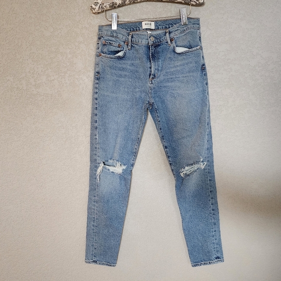 Agolde Mid-rise sophie ankle jean size 29 - Picture 1 of 6
